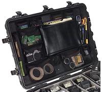 PELI 1669 Organizador de Tapa para Fotografía, Accesorio Original para Maletas Protector, Compatible 1660 (Se Vende por Separado), Color: Negro