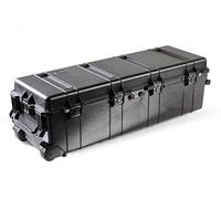 PELI 1740 Maleta Larga para Transportar trípodes, Armas, Instrumentos y Herramientas alargadas, IP67 estanca e Impermeable al Polvo, Fabricada en EE.UU., 105L de Capacidad, sin Espuma, Color Negro