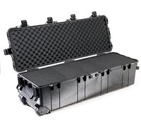 PELI 1740 Maleta Protectora Larga para trípodes, Rifles y taladros de perforación, IP67 estanca e Impermeable al Polvo, 105L de Capacidad, Fabricada en EE.UU., con Espuma Personalizable, Color Negro