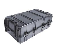 PELI 1780 contenedor de transporte profesional extremadamente resistente, IP67 estanco e impermeable al polvo, 216L de capacidad, fabricado en EE.UU., sin espuma, color negro