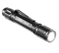 PELI 1910 Linterna LED compacta para uso personal en exteriores y tareas de mantenimiento, Impermeable IPX7, 106 Lúmenes, Color: negro (019100-0001-110E)