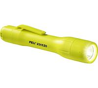 PELI 2315Z0, Linterna Premium compacta, Certificación de Seguridad ATEX Zona 0, cuerpos de Bomberos, Sumergible IPX8, 115 lúmenes, Color: Amarillo de Alta Visibilidad