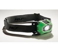 Peli 2750 Linterna LED frontal con visión nocturna, para uso industrial y para servicios de emergencia, Resistente al agua IPX4, 259 Lúmenes, Colour: photoluminescent