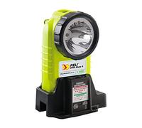 PELI 3765Z0 Linterna LED Recargable de Angulo Recto y con Certificado de Seguridad ATEX Zona 0, Safety Approved, Resistente al Agua IPX4, 194 Lúmenes, Amarillo