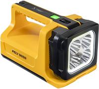 PELI 9050 Lantern, Foco portátil con Sistema de batería Flexible, para Uso Industrial y Servicios de Rescate, IP67 hermético al Polvo y Sumergible, 3369 Lúmenes, Color: Amarillo