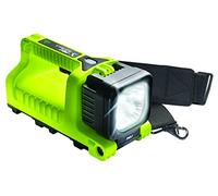 Peli 9415Z0 Lámpara de Mano LED Recargable con Certificado de Seguridad ATEX Zona 0, Bomberos y Uso Industrial, Resistente al Agua IPX4, 530 Lúmenes, Color: Amarillo