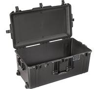PELI Air 1646 Maleta Grande para cámaras de Cine, Estanca al Agua y al Polvo, 111 l de Capacidad, Fabricada en EE. UU., Sin Espuma, Color: Negro