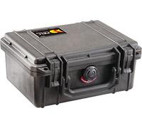 PELI Box 1150 - Maletín de plástico con aislante de espuma, negro