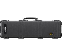 PELI Maletín Protector 1750; protección Superior para Equipos valiosos como Rifles, Equipo de cámara, Instrumentos de precisión; Resistente al Agua y al Polvo; Volumen: 59 L; con Espuma; Color: Negro