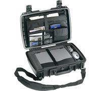 PELI Storm IM2370 Maletín Robusto para Laptop con Bandeja para el Ordenador portátil y Organizador de Tapa, Resistente al Agua y al Polvo, 19L de Capacidad, Fabricado en EE.UU., Color Negro