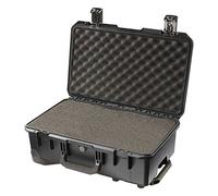 PELI Storm IM2500 Trolley de cabina resistente a los impactos, estanco e impermeable al polvo, 28L de capacidad, fabricado en EE.UU., con espuma personalizable, color negro