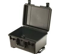 PELI Storm IM2620 Maleta de Viaje Resistente a los Impactos con Ruedas y asa retráctil, Resistente al Agua y al Polvo, 46L de Capacidad, Fabricada en EE.UU., sin Espuma, Color Negro