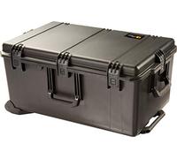 PELI Storm IM2975 Maleta de transporte grande con ruedas y asa telescópica para equipos electrónicos, resistente al agua, 118L de capacidad, fabricada en EE.UU., con espuma personalizable, color negro