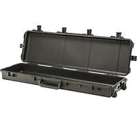 Peli Storm IM3300 Funda rígida con Ruedas para Transportar trípodes, bípodes y Rifles, Resistente al Agua y al Polvo, 70L de Capacidad, Fabricada en EE.UU., sin Espuma, Color Negro