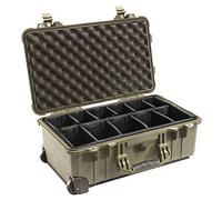 Pelican 1510 Funda con separadores Acolchados (OD Verde), Verde Oliva (015100-0040-130)