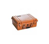 Pelican 1550 Cámara Caso con Espuma (Naranja)