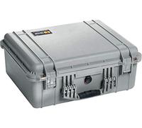 Pelican 1550 Camera Case With Foam (Silver)