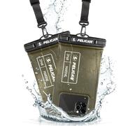 Case-Mate Paquete de 2 Fundas Impermeables IP68 para teléfono (tamaño Regular) - Funda Flotante Impermeable para iPhone 14 Pro MAX / 13 Pro MAX / 12 Pro MAX / 11 / S23 - Cordón Desmontable - OD Verde