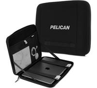 Pelican Adventurer Funda/Bolsa para portátil de 14 Pulgadas con asa elástica, Cierre de Cremallera Seguro, Impermeable, antiarañazos y Resistente, para portátiles de 12 a 14 Pulgadas, Negro