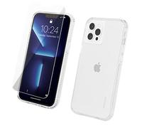Pelican - Funda rígida y protector de pantalla para iPhone 12 Pro Max (5G) - Protección contra caídas de 10 pies, 6.7 pulgadas, transparente