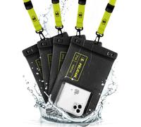 Pelican Marine 4 Pack - IP68 Floating Waterproof Phone Pouch/Case XL Size - iPhone 16 Pro Max/iPhone 15 Pro Max/14 Pro Max/13 Pro Max/12 Pro Max/S24 U
