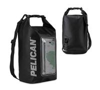 Pelican Marine - Bolsa Impermeable IP68 de 5 litros, Mochila Impermeable Enrollable con Funda para teléfono/Bolsa, Accesorios de navegación y Kayak, Esenciales para Camping, natación, Playa, Pesca,