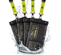 Pelican Marine - IP68 Waterproof Phone Pouch/Case (4 Pack Regular Size) - Floating Waterproof Phone Case for iPhone 14 Pro Max/ 13 Pro Max/ 12 Pro Max