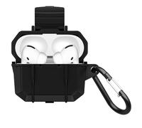 Pelican Marine Series - Funda para AirPods Pro 3 con mosquetón [Compatible con Carga inalámbrica] [protección de Grado Militar] IP68 Resistente al Agua para AirPods Pro 3, Color Negro