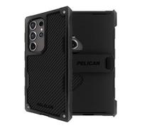 Pelican Shield - Funda para Samsung Galaxy S24 Ultra [6.8 pulgadas] [Carga inalámbrica] [Protección contra caídas MIL-STD de 21 pies] Funda para Samsung Galaxy S24 Ultra - Funda resistente con soporte