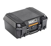 Pelican Vault - V200 Multi-Purpose Hard Case with Padded Dividers for Camera, Drone, Equipment, Electronics, and Gear (Black)