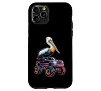 Pelícano en Monster Truck Carcasa para iPhone 11 Pro
