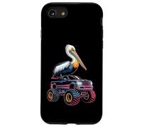 Pelícano en Monster Truck Carcasa para iPhone SE (2020) / 7/8