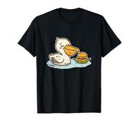 Pelícano Hamburguesa De Dibujos Animados Camiseta