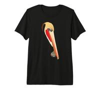 Pelícano marrón Camiseta Premium