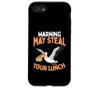 Pelícano Roba tu Almuerzo Divertido Amante Pelícano Carcasa para iPhone SE (2020) / 7/8