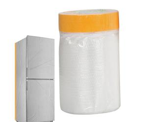 Película adhesiva de protección de pintura | Rodillo impermeable preparado con fuerte adhesivo en la parte posterior, ideal para enmascarar dispositivos de superficies de coche o muebles durante la