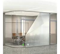 Película Adhesiva Inteligente Conmutable Vinilo Ventana Privacidad de Transparente a Opaca Vinilos para Ventanas Privacidad para Hogares Oficinas Salas de Conferencias(W27.5 xL70.9)