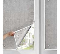 Película Aislamiento de Ventanas Aluminizada, Película de Protector Solar Antideslumbrante, Película de Termico Privacidad Reflectante para Ventana, para Balcony, Camper, Cocina
