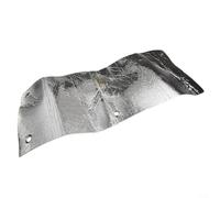 Película aislante de aluminio de doble capa de 6 mm de grosor, control térmico, sombreado de ventana para marco de techo, protección solar, retención de calor, plata (40 x 100 cm sin dobladillo)