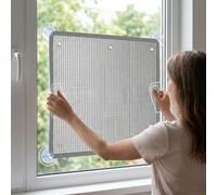 Película Aislante de Aluminio Reflectante, Doble Cara, Resistente Al Calor Para Ventanas, Oficinas y Verandas - Aislamiento Acústico, Protección de Privacidad y Autoadhesiva(120x130cm)