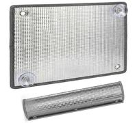 Película Aislante Térmico para Ventanas, Lámina de Aluminio Doble Cara Protector Solar y Blackout Opaca, Película Reflectante Anti UV con Ventosas, Fácil de Instalar Hogar