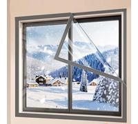 Pelicula Aislante Termico Ventanas, Cortina Aislante Termica, Aislantes Termico Ventanas Frio, Película Térmica Para Ventanass, 180x120cm(70.9x47.2in) Gris(Gris,130x160cm(51.2x63.0in))