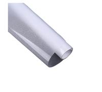 Película blanca mate esmerilada para ventana, control de calor, cubierta de vidrio opaca, electrostática, autoadhesiva, para puerta de baño (puro, 30 x 500 cm)