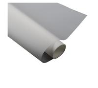 Película blanca mate esmerilada para ventana, control de calor, cubierta de vidrio opaco, electrostático, autoadhesivo, para puerta de baño (blanco, 50 x 500 cm)