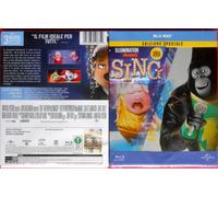 Película blu ray Steelbook Sing Faith Scarlett Johanson Metal Caja Edición GQ