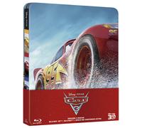 Cars 3 – Disney Pixar – Blu-ray – Edición Steelbook (BD 3D + 2D)