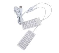 Película Calefactora USB: almohadillaTérmica Eléctrica USB, almohadillaTérmica usbPortátil, Calentador De Manos Y Pies De Invierno De Larga Duración | Accesorio De Calefacción usbPara Viajes Al Ai