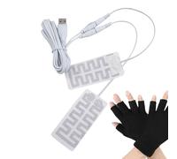 Película calefactora USB - Polímero 4,5x9 cm Portátil Recargable Amigable