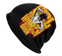 Película clásica y violenta Retro Personalizada P-Pulps F-Fictions Gorros de topete Gorra de Punto para Mujeres Hombres Calaveras cálidas de Invierno Gorros Gorros