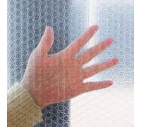 Película de aislamiento térmico para ventanas, envoltura de burbujas de PVC de 4 mm de grosor para ahorro de energía (100 x 100 cm)